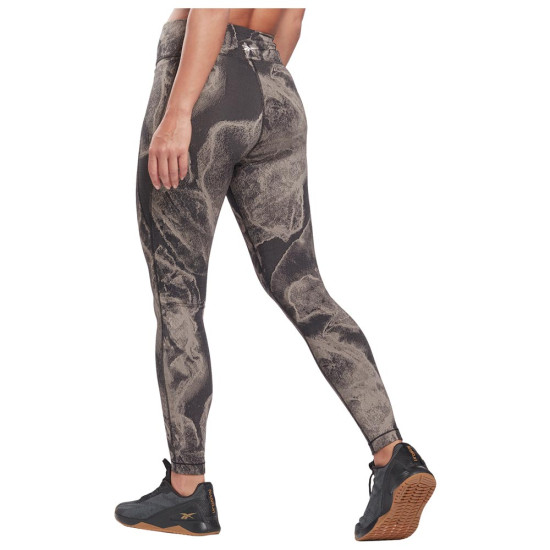 Reebok Γυναικείο κολάν TS Lux Tight- Jacquard